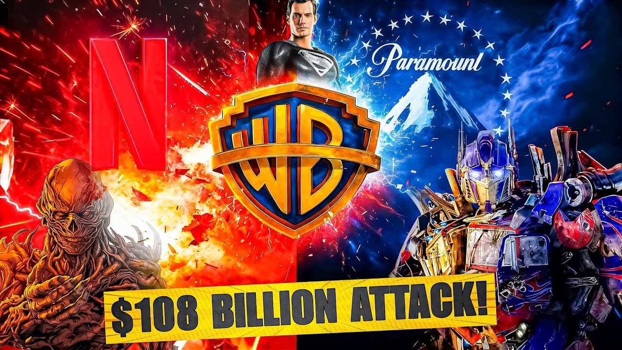 Netflix vs Paramount: Warner Bros $82.7B vs $108.4B Deal Full explained (Hindi)