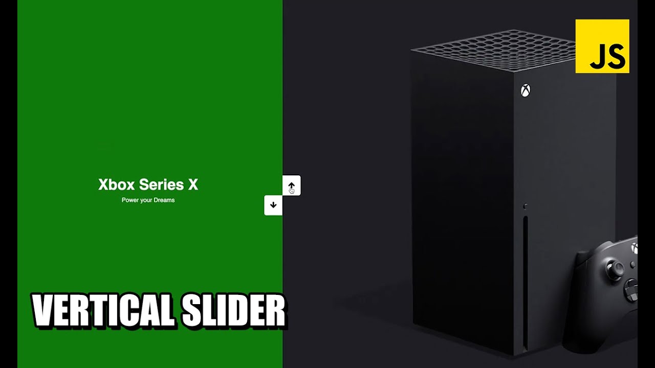 Vertical Slider JavaScript Tutorial | How to make Vertical Slider ...