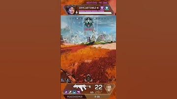 Solo Queue Ranked 1v3 #apex #apexlegends #apexclips