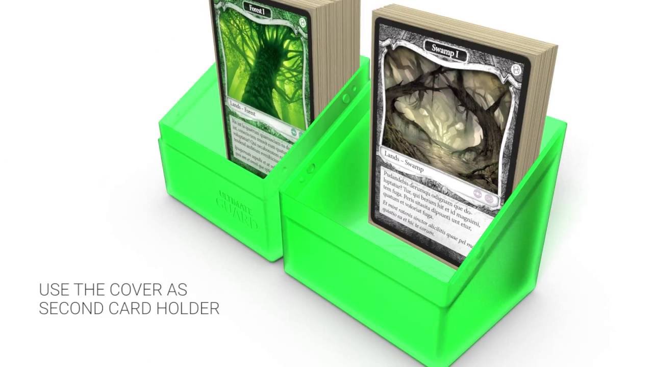 Boulder Deck Case 100 Rhodonite Gaming magenta Box for Arkhive Ultimate Guard 