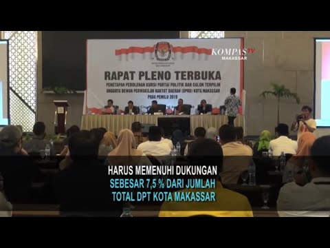 KPU Kota Makassar Tetapkan Syarat Calon Wali Kota Jalur Perseorangan