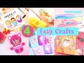 4 Fun Craft Ideas / DIY Easy Crafts During Vacation