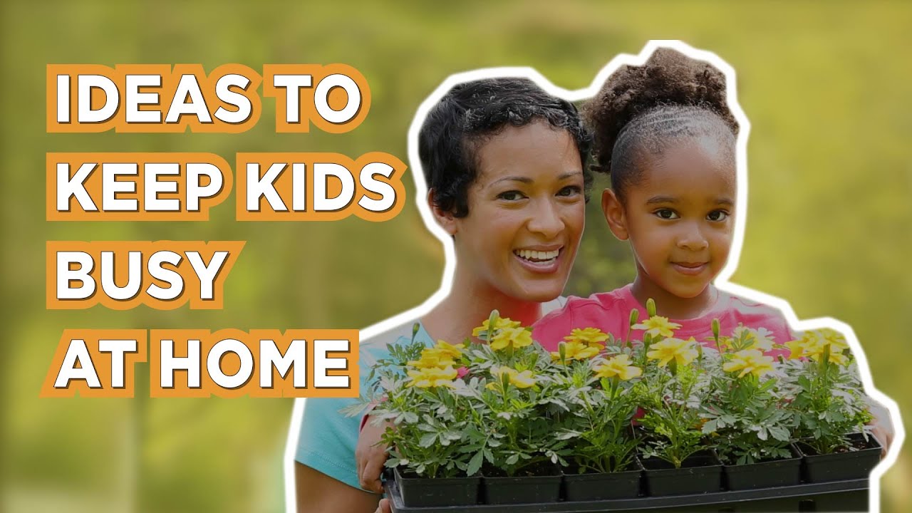 How To Keep Your Kids Entertained At Home | Parents - YouTube