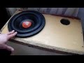 Сабвуфер мистери MO 12S тест_Subwoofer Mystery MO-12S test