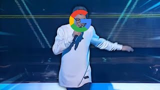 Boy singing sorry meme But Every Line is the first Image on Google Search