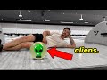 Alien bowling ball challenge