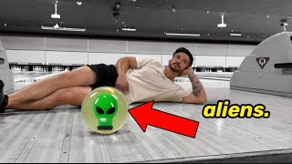 ALIEN BOWLING BALL CHALLENGE