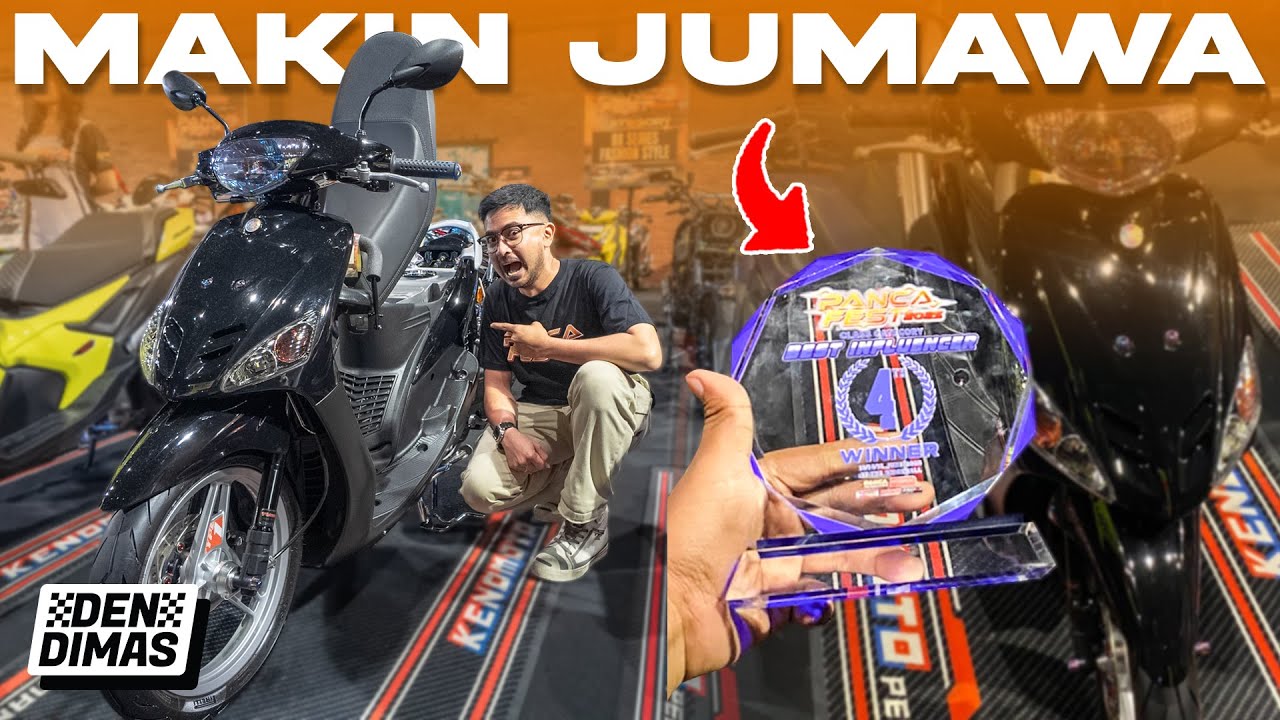 MIO JUMAWA MENANG KONTES⁉️ Pertama Kali Den Dimas Ikut Kontes Modif, Lawannya Hedon Semua