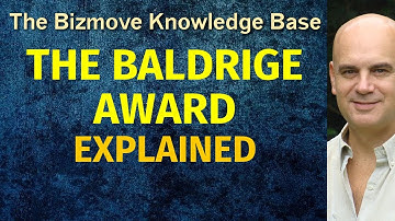 Baldrige Award Explained | Management & Business Concepts
