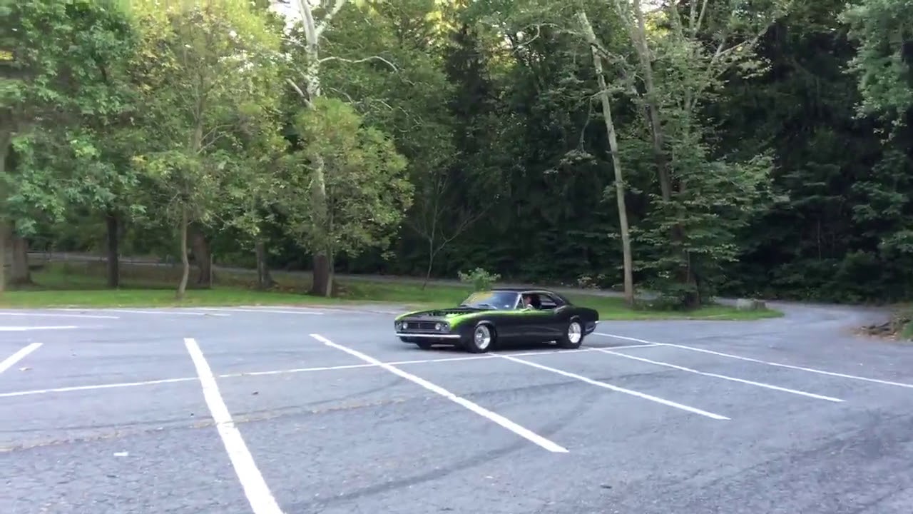 V12 LS Camaro Burnout