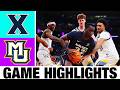 Xavier Vs Marquette Highlights Men S Basketball College Basketball 2026 