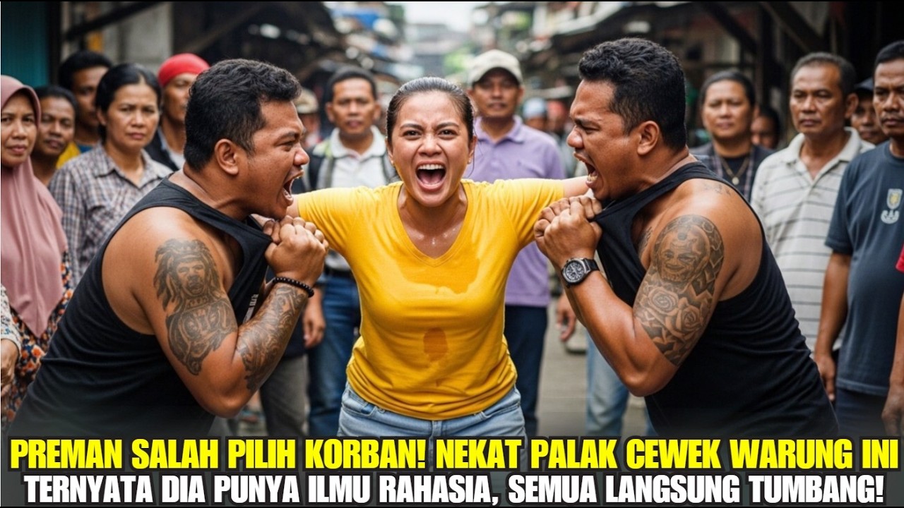 NEKAT PALAK CEWEK PEMILIK WARUNG! PREMAN INI LANGSUNG KAGET SAAT TAHU DIA PUNYA JURUS MEMATIKAN!