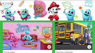 Noggin App Back To School Webpage August-September 2023