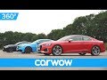 أغنية Audi RS 5 v BMW M4 v Mercedes-AMG C63S - 360 degree DRAG RACE | Head2Head