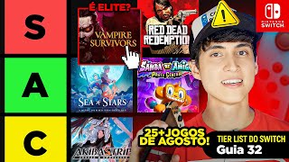 Tier List do Nintendo Switch – Agosto 2021