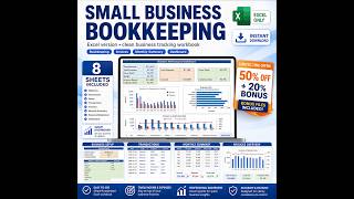 Small Business Bookkeeping Spreadsheet Tutorial | Excel & Google Sheets
