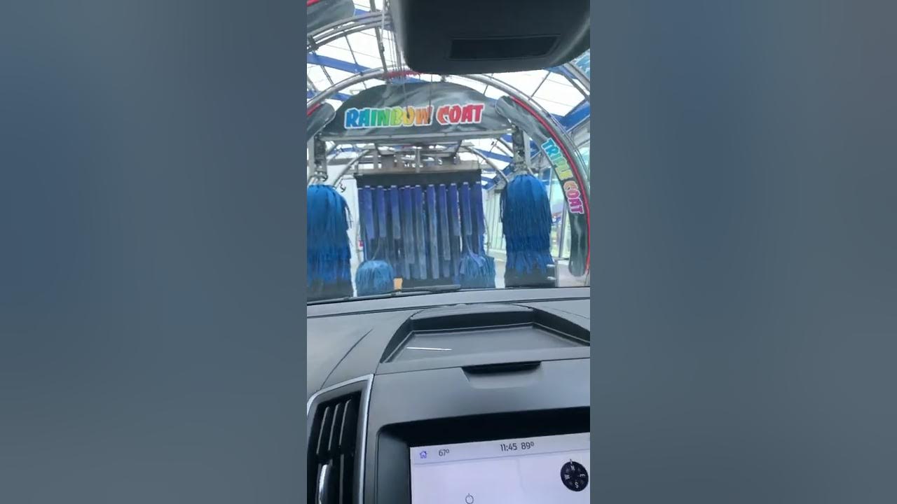 Sending my AWD 2020 atlas colored Ford Edge thru the new Brite Worx car