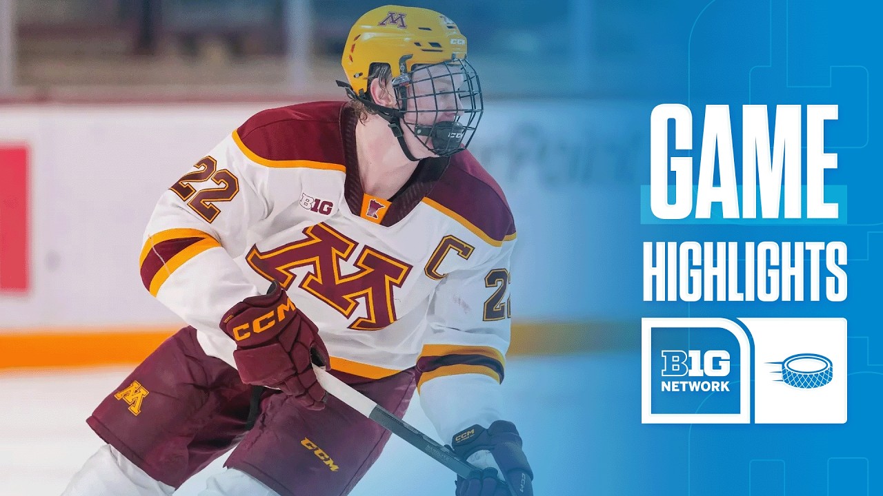Minnesota at Michigan | HIGHLIGHTS | Big Ten Hockey | 02/26/2026