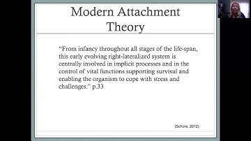Allan Schore Modern Attachment Theory