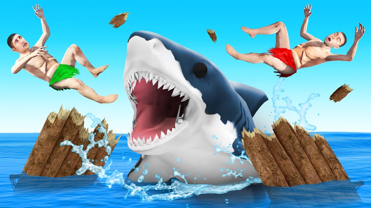 Stranded In The OCEAN With A DEADLY SHARK! (Sunkenland)