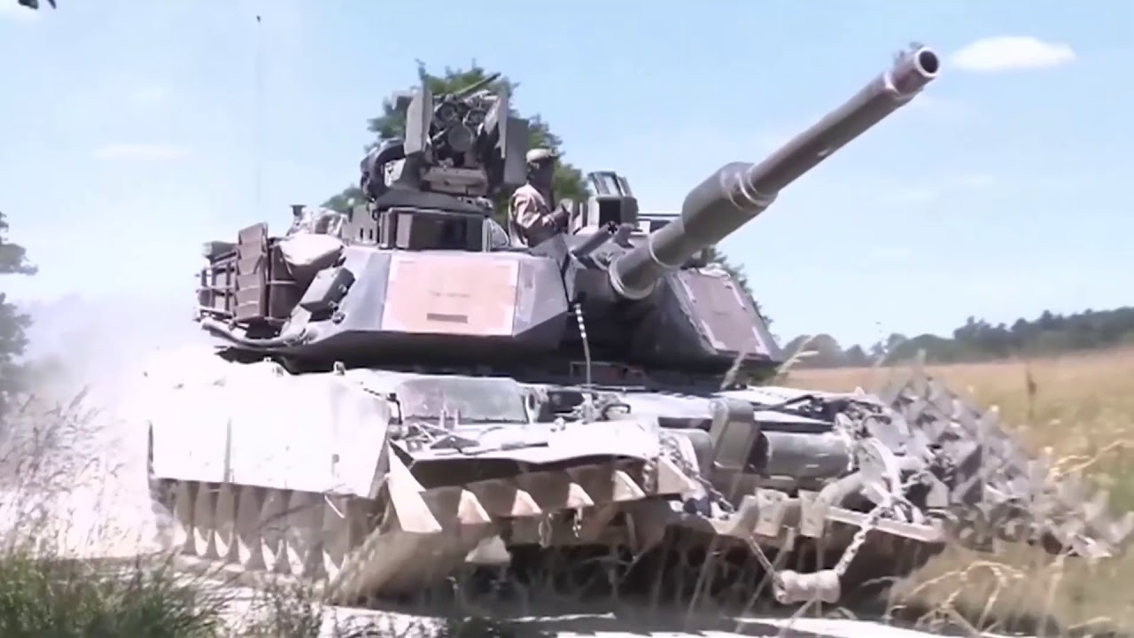 Nato's military in action on training