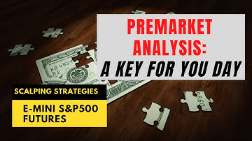 Day trading E-mini S&P Futures | Premarket analysis: a decisive habit! (Scalping w/ Ninja trader)