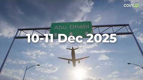 CoinUp Is Joining the Global Blockchain Show 2025 | Abu Dhabi 10–11 Dec