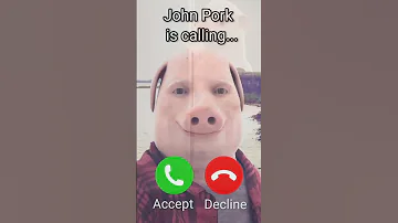 John Pork is calling...