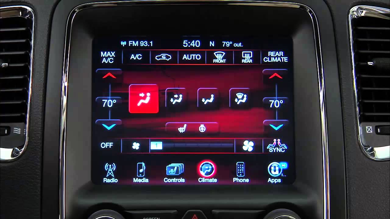 2015 Dodge Durango Automatic Dimming Mirrors YouTube
