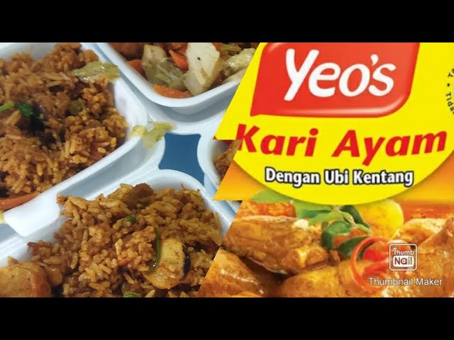 Silanpoo S Signature Nasi Goreng Yeos Kari Ayam Only Available At Silanpoo Caterers Youtube