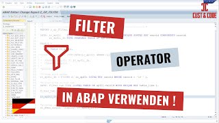 FILTER Operator in ABAP verwenden [7.40] [deutsch]