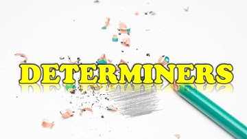 ✔ What are determiners? | Learn English Grammar | Basic English Grammar