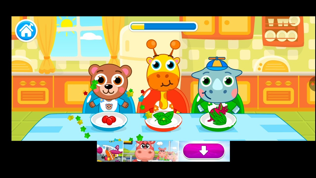 kindergarden friends games for real kids about gameplay - YouTube