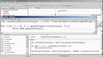 Budding ABM System Dynamics Hybrid (System Dynamics stock flowing into agent-based model)