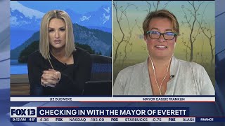 Everett Mayor Cassie Franklin joins Good Day Seattle, checking in on multiple topics | FOX 13 Seattl