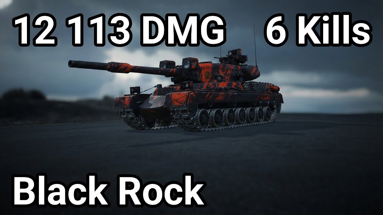Black Rock: 12.1K DAMAGE - THE UNTOUCHABLE TIER XI TITAN | World of Tanks