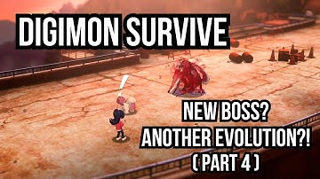 Digimon Survive - Second BOSS Fight! Third Digivolution! (Part 4)