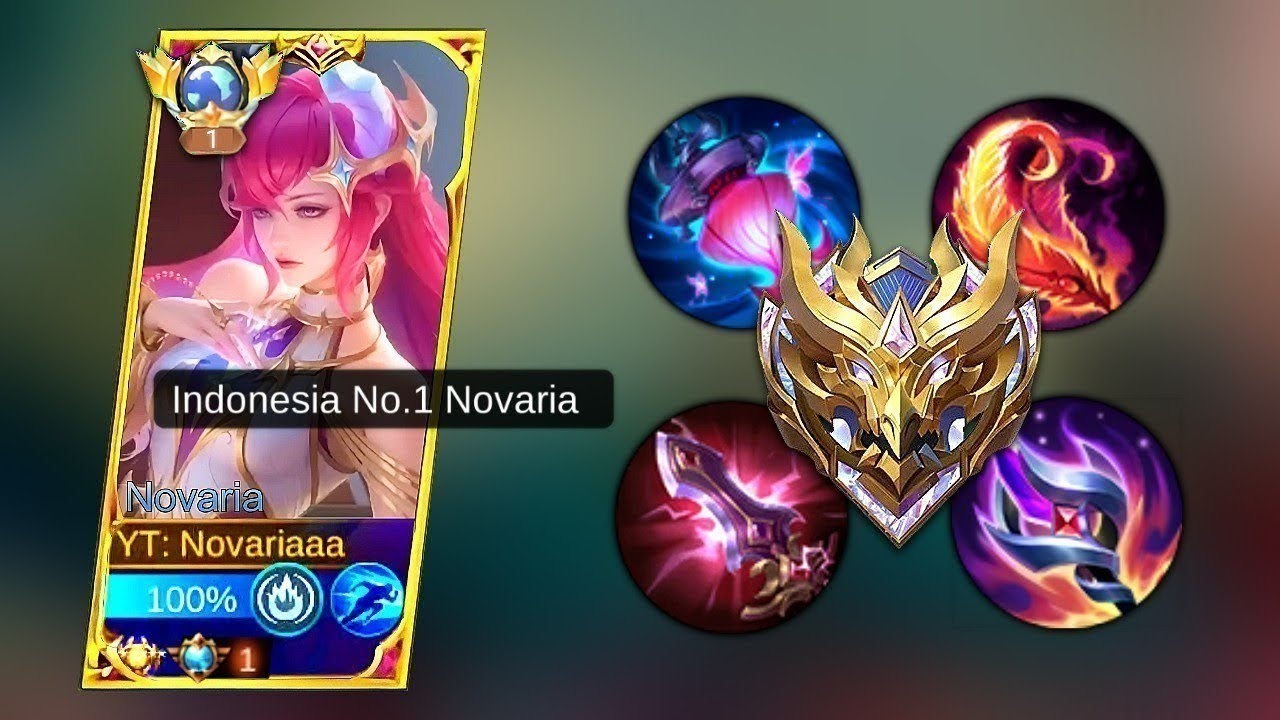 TOP 1 NOVARIA RECOMMENDED ONE HIT BUILD & EMBLEM 2026😱🔥 | GLOBAL NOVARIA 1 HIT BUILD 2026 MLBB