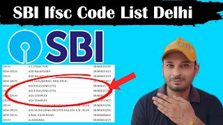 Delhi Sbi Bank Ifsc Code List - sbi ifsc code delhi (UPDATED)