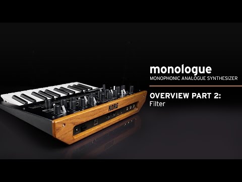 Korg monologue Video Overview Part 2: Filter