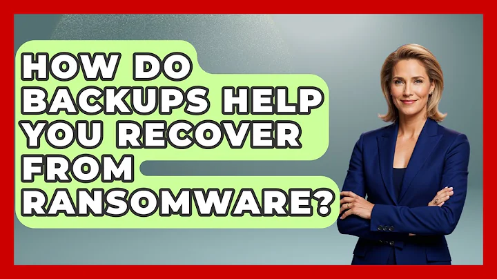 How Do Backups Help You Recover From Ransomware? - Tech Terms Explained