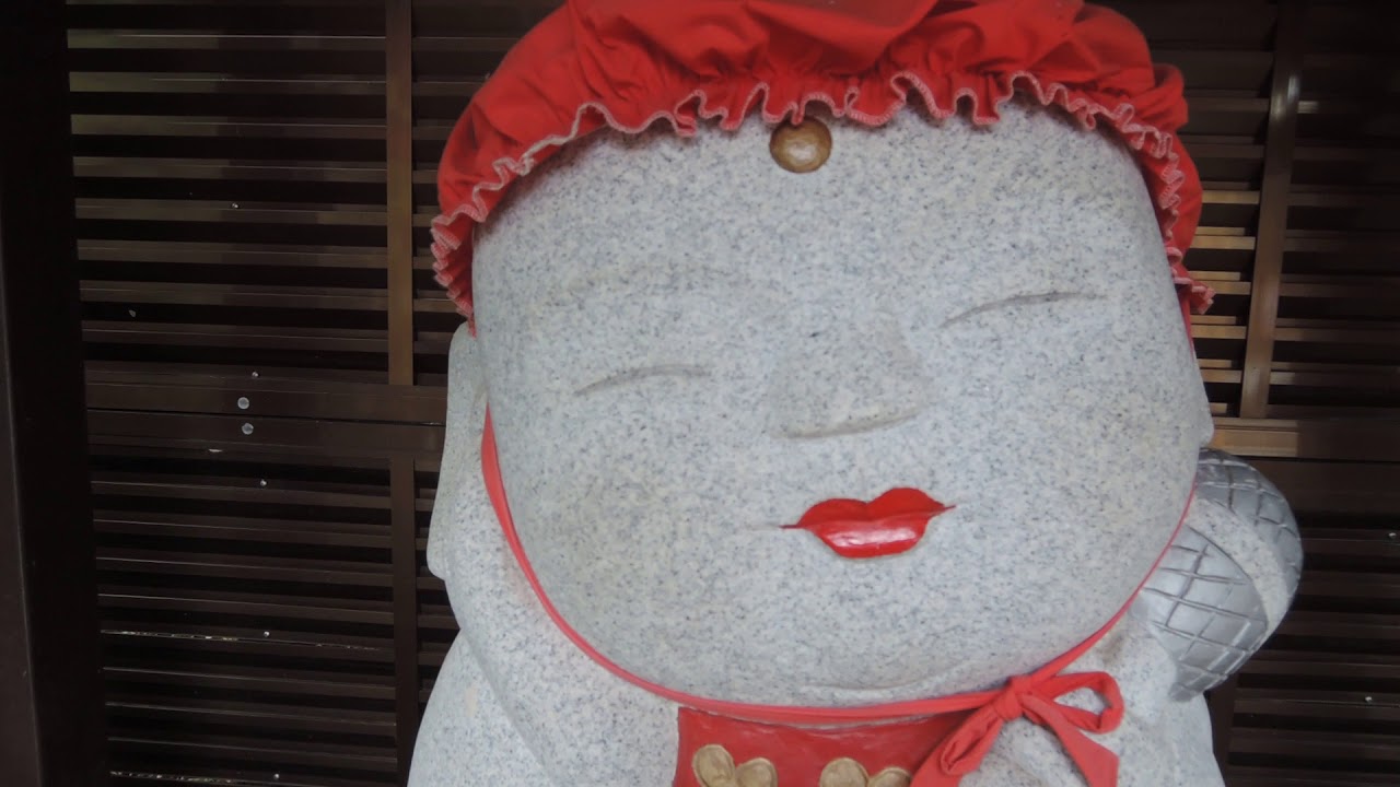 大相模ぴんころ地蔵尊＜埼玉県越谷市＞ - YouTube