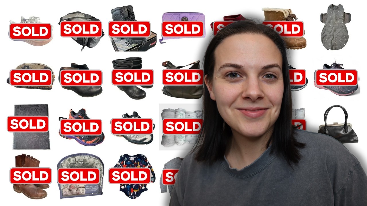From Goodwill Outlet to SOLD: I listed 1 Fast-Selling Item a day to Poshmark and Ebay!