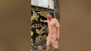 Eerste generatie gegoten aluminium poort #metallux