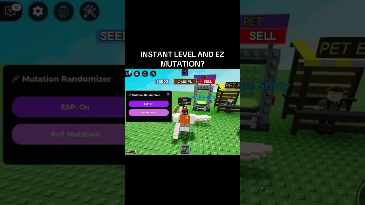 Grow a Garden  Script | Mutation Randomizer and Pet Leveler Script  