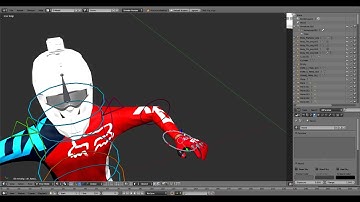 Demonstrating the control rig & Fast posing