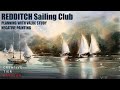Loose Watercolor Painting Boats and Luminous Reflection Seascape