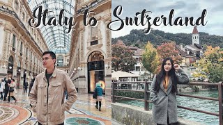 Milan, Spiez & Thun | Italy to Switzerland by Train