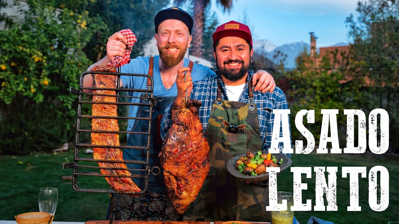 Asado Lento - Todo a la Parrilla ft Celsor Campos | Slucook