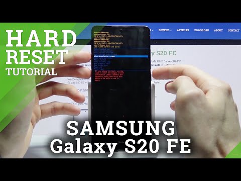 How to Hard Reset SAMSUNG Galaxy S20 FE – Bypass Screen Lock / Wipe Data